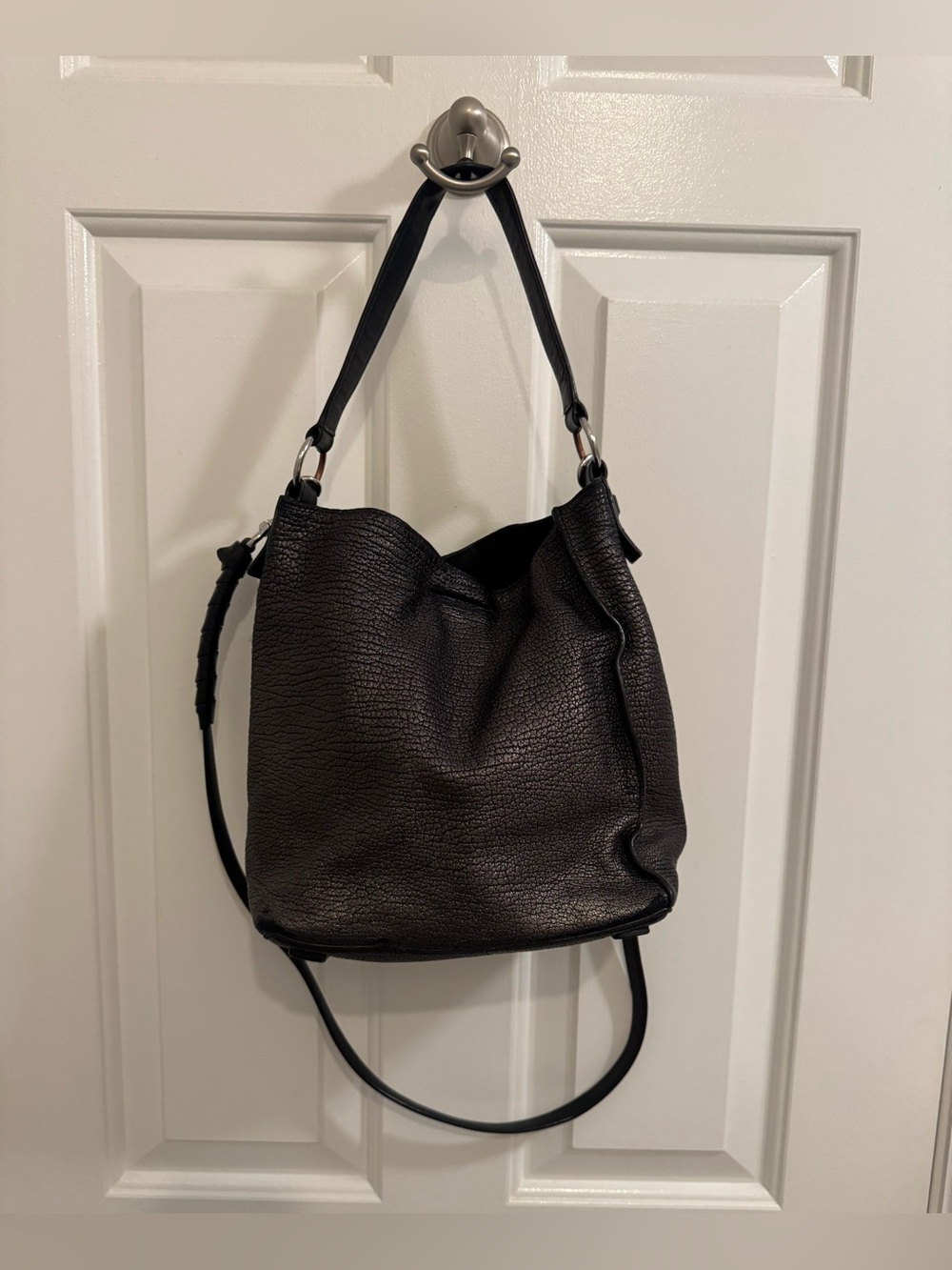 AllSaints Leather Hobo Bag